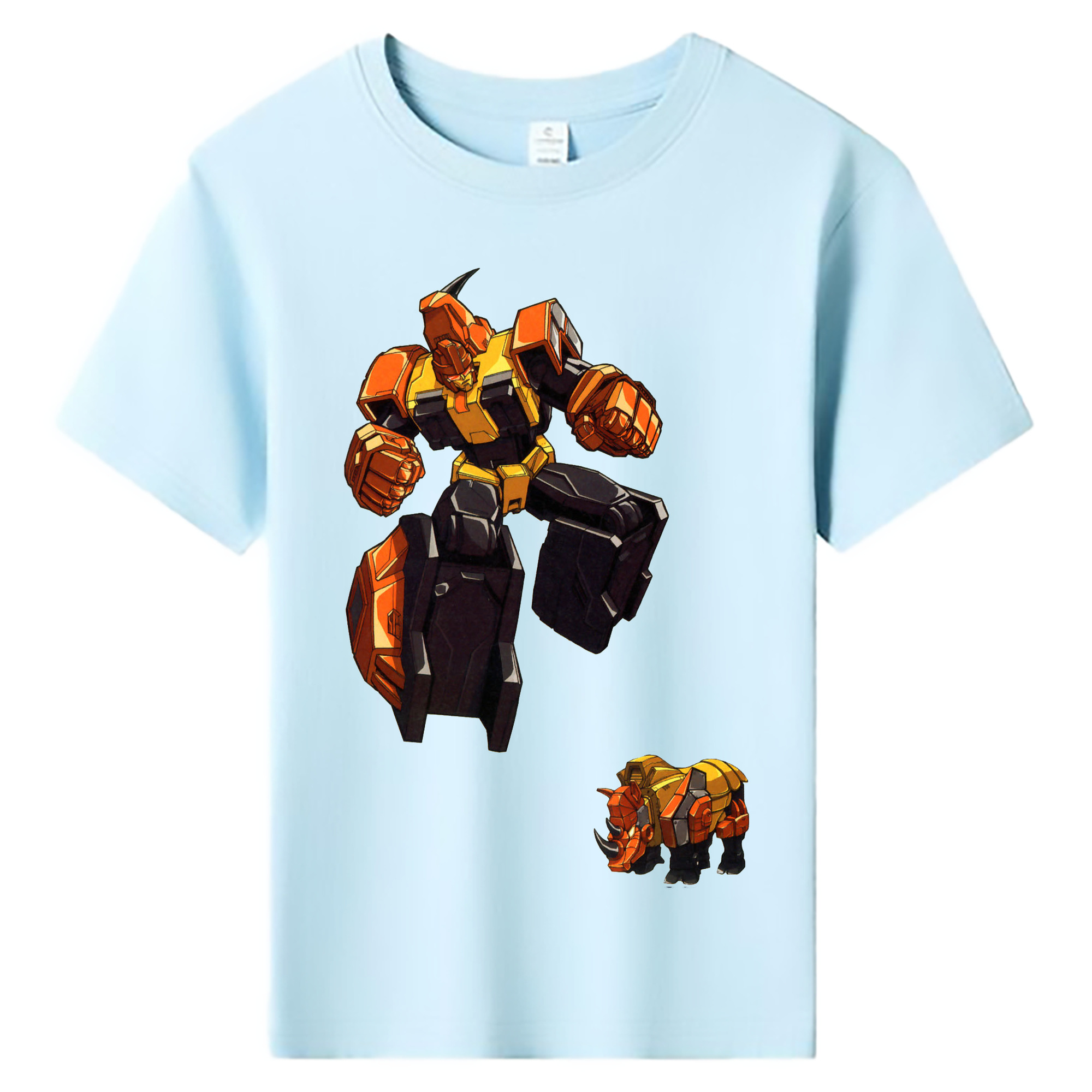 （画像用）  綿100％キッズTシャツ（フロントプリント）